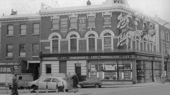 Jay's Jewelry Storefront - 366 Essex Road Historic Image